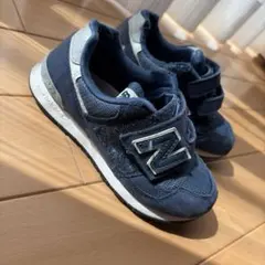 New Balance 313 ネイビー スニーカー　18センチ