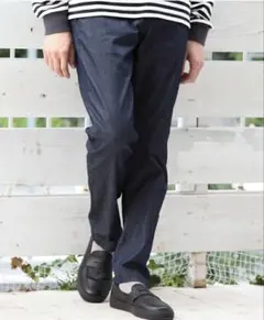 B:MING by BEAMS / デニムライク スリムイージーパンツ　Lサイズのサムネイル