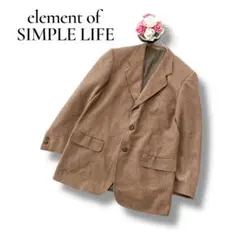エレメントオブシンプルライフ　メンズ　テーラードジャケット　46 大きいサイズ