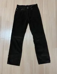 メ*2様 W32L32ダークブラウンコーデュロイパンツ