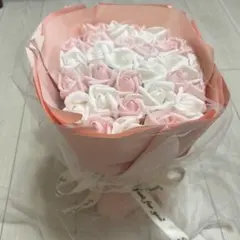 ピンク薔薇の王冠付き花束✨お値下げ⭕️