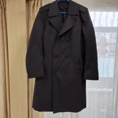 イタリア軍 トレンチコート ミリタリー デッドストック ネイビー