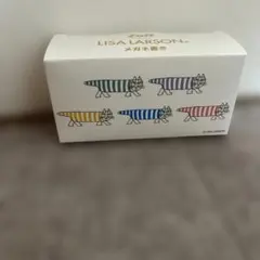 LISA LARSON Zoff メガネスタンド ストライプ猫