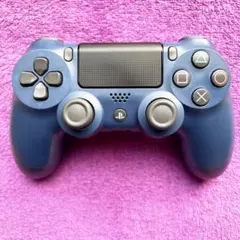 PS4 コントローラー 純正 ネイビー N11-b 【超美品】