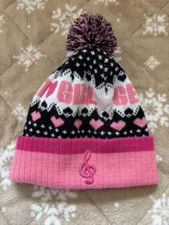 キッズ　ニット帽　女の子