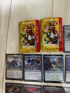 MTG マーベル スーパー・ヒーローズ コレクター・ブースター 2パック　開封のサムネイル