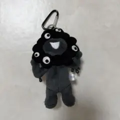 黒ミャクミャク カラビナ付き 立ち