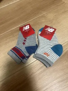 New Balance キッズ靴下 2足セット