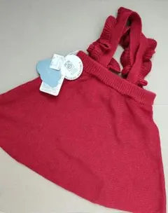 futafuta 赤 バックリボンワンピース 90cm