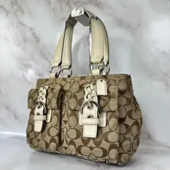 COACH ソーホー ハンドバッグ y2k シグネチャー 金具 ヴィンテージ
