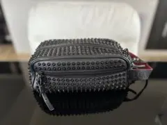 Christian Louboutin スタッズ クラッチバッグ - メルカリ