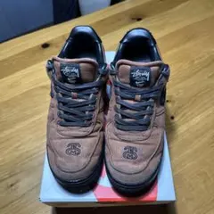 Stussy Nike Air Force 1 ブラウン