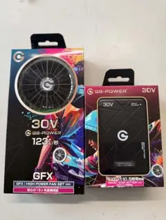 長信ジャパン 30V GB430PD ファン バッテリー 限定色③ ピンク羽