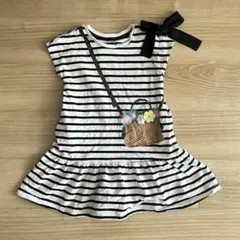 katespade ボーダーカットソーワンピース　110