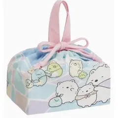 【新品未開封品】子供用 お弁当 巾着袋　日本製 すみっコぐらし しろくまふるさと
