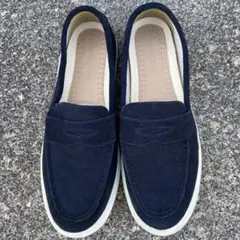 UGG スリッポン ブルー スエード 26.5cm - メルカリ