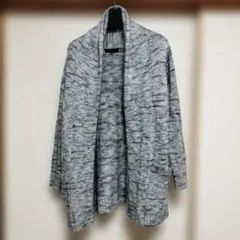 値下げ■JEANASIS MIXニットカーディガン フリーサイズ■ジーナシス