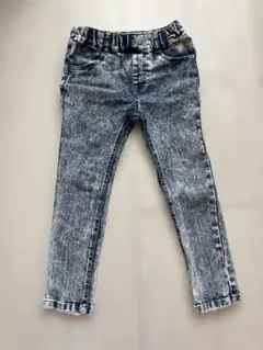 Right-on MPS デニム風スリムフィットパンツ