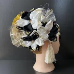 髪飾り・簪・成人式・結婚式・つまみ細工・豪華・ド派手・振袖・花魁・キラキラ