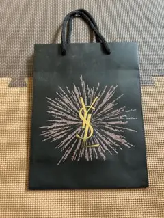 YSL ブラック ショッピングバッグ