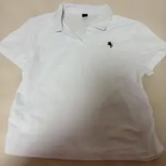 SHEIN ポロシャツ ホワイト 半袖