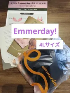 Emmerday! 感動フィットブラ 4L ブラック