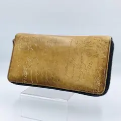 Berluti イタウバ カリグラフィ ラウンドファスナー 長財布 キャメルのサムネイル