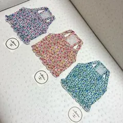 春夏に犬服★花柄フリルタンクトップSMサイズパープル1枚選択2枚目追加¥500