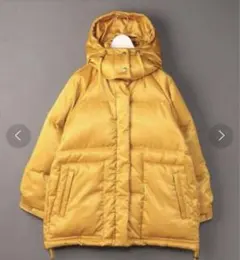 6(ROKU)＞SATIN HOOD DOWN/ダウンジャケット ¥60,500