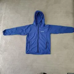 mont-bell フード付きジャケット 青（キッズサイズ140）