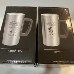 ディズニー　ステンレスマグ　全2種コンプ　プライズ