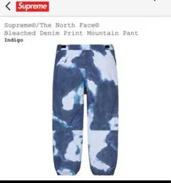 Supreme / Denim Print Mountain Pant