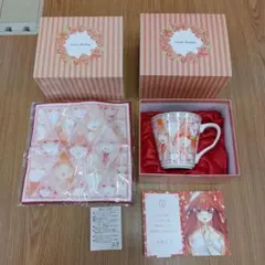 Anique 五等分の花嫁 パートナーコレクション 中野五月 記念カップ タオル