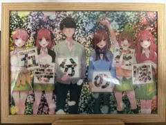 五等分の花嫁 映画特典クリアファイル 額縁、スタンド付き
