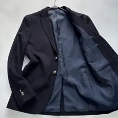 ✨美品✨グリーンレーベルリラクシング 紺ブレ銀ボタンM