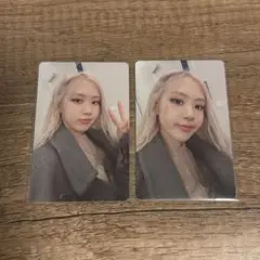 blackpink born pink lp 封入トレカ　ロゼ