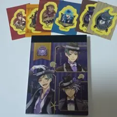 Twisted Wonderland　ツイステ　 メモ帳 、ミニシール