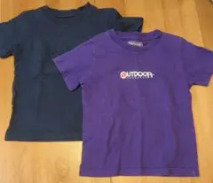 110cm Tシャツ 2枚セット OUTDOOR PRODUCTSのサムネイル