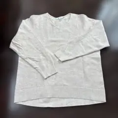 （グローバルワーク）パールクレージュVネック セーター Lサイズ