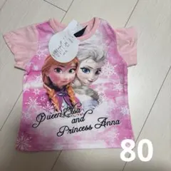 (80)アナと雪の女王 半袖 Tシャツのサムネイル