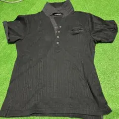 NOTA BENE 黒 ポロシャツ M