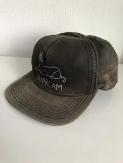 希少　SUPREME × MARK GONZALES 5-Panel Cap