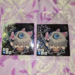 鬼滅の刃　ディフォルメ　シール　ウエハース　其ノ十四　嘴平伊之助