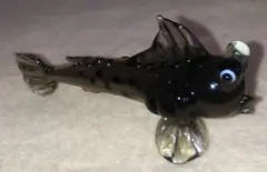 ガラス 置物 ハゼ ガラス細工 魚 オブジェ インテリア