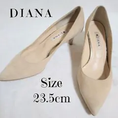 DIANA ダイアナ ポインテッドトゥ 23.5cm ベージュのサムネイル