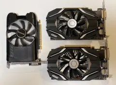 GTX1060 6G/3G 各1枚+ GTX1050 1枚 まとめ売り3枚セット