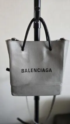 BALENCIAGAバレンシアガ グレー トートバッグ