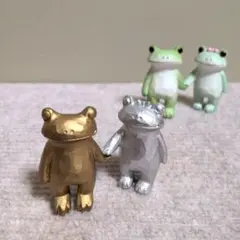 コポー　カエル　手つなぎ 【金銀 非売品 B】