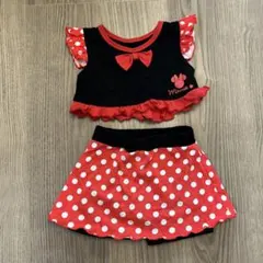 ミニーマウスデザイン ベビー水着セット 90