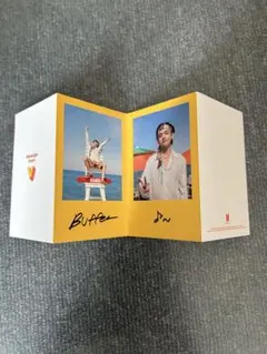 BTS V Butter メッセージカード
